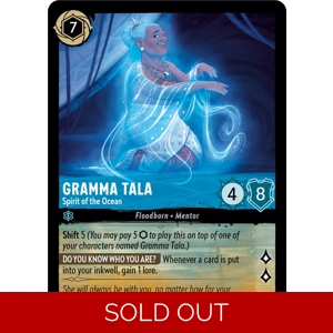 Gramma Tala, Spirit of the Ocean